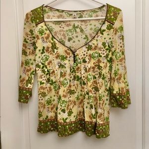 Banana Republic Floral Top